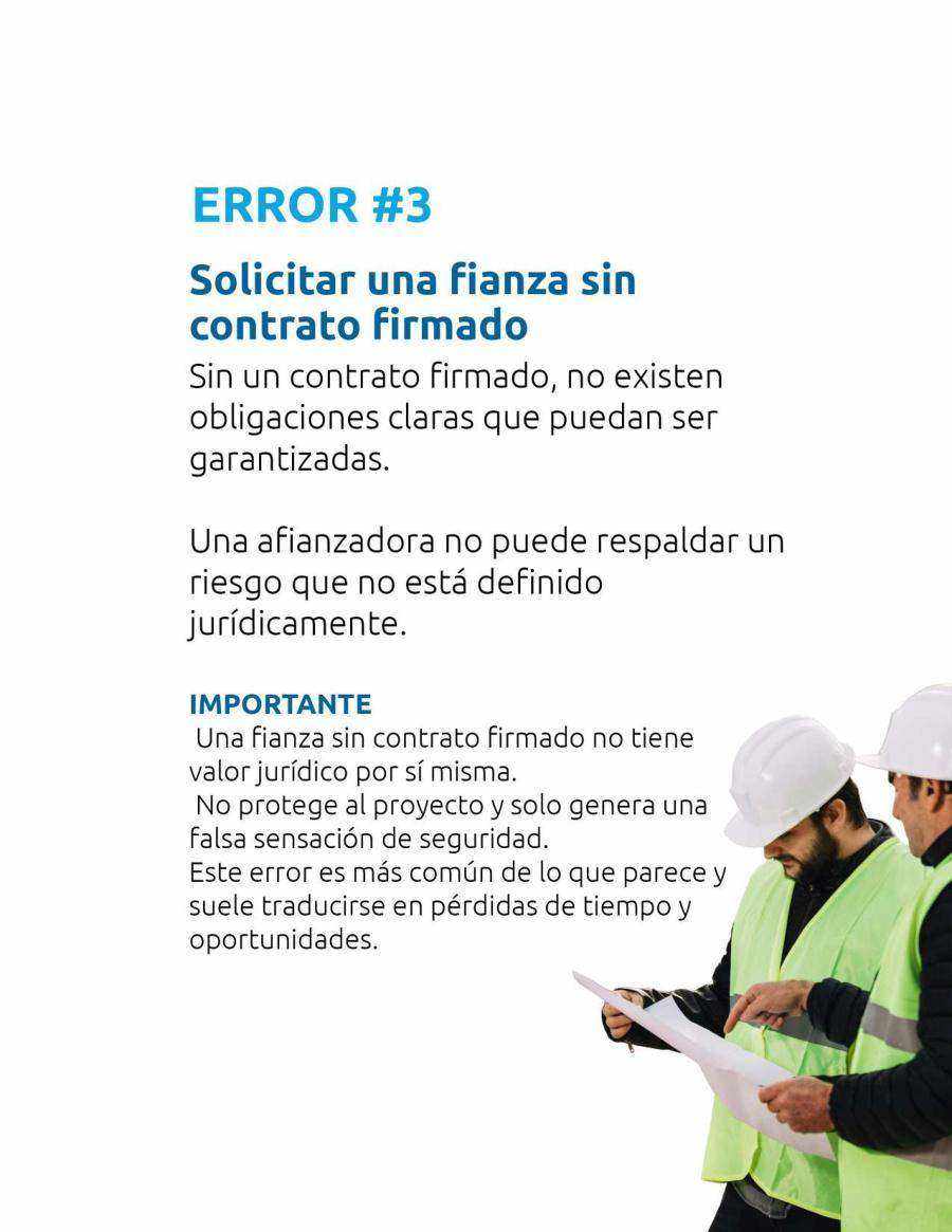 Guía práctica para prevenir rechazos de siniestros en construcción · página 6