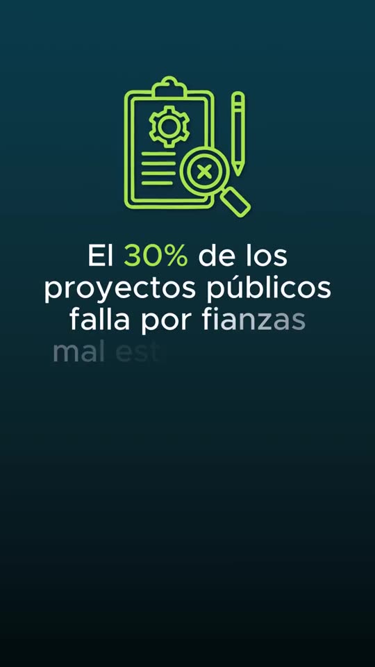 El 30% de los proyectos públicos tiene problemas de ejecución.